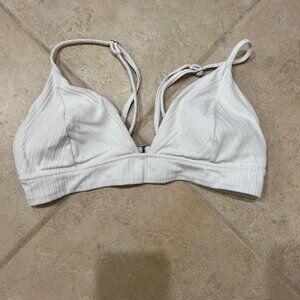 Rip Curl White Triangle Bikini Top
